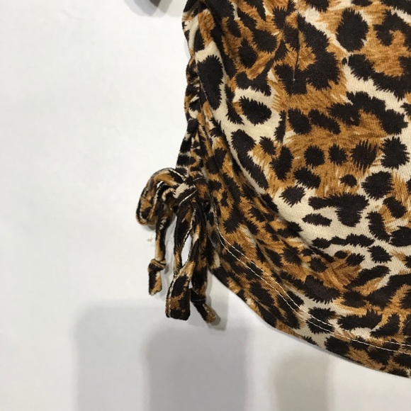 Bobbie Brooks Top Size L Leopard Print - Picture 7 of 7